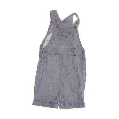 Hängselshorts (Vit, Svart) från Pusblu Bomull