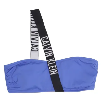 Bikini top (Blauw) van Calvin Klein Swimwear Elastaan, Polyamide