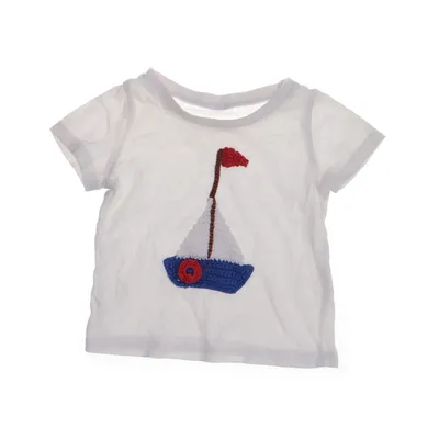 T-shirt (Wit, Meerkleurig)
