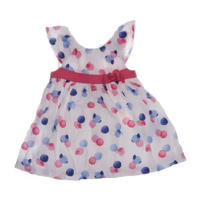 Klänning (Vit, Flerfärgad) från Maybelline Bomull