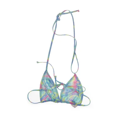 Bikiniöverdel (Blå, Flerfärgad) från Gonza Elastan, Polyester