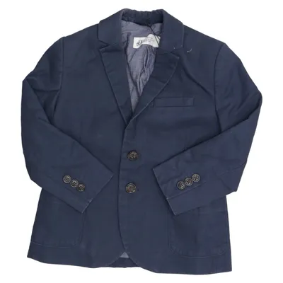 Blazer (Bleu) de H&M Coton, Polyester