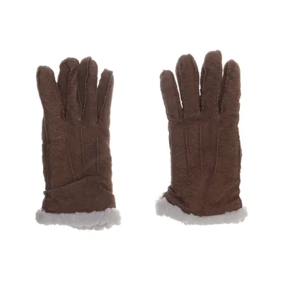 Handschoenen (Bruin) van Infinity Polyester, Leer
