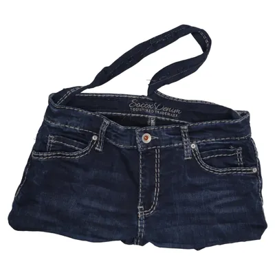 Sac à main (Bleu) de Soccx Coton, Élasthane, Modal, Polyester