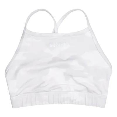 Sport-bh (Wit, Grijs) van Nobull Elastaan, Polyamide, Polyester