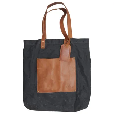 Canvas bag (Black, Brown) from O My Bag