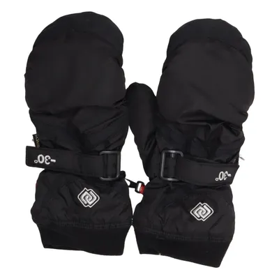Mittens (Black) from Kombi Leather, Polyamide, Polyester