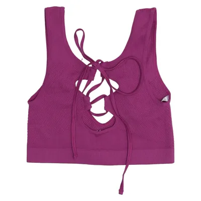Sport-bh (Lila) van Out from Under Elastaan, Polyamide