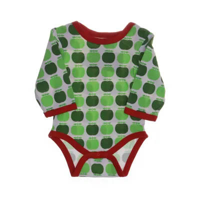 Body (Grön, Vit, Röd) från Sture & Lisa Ekologisk bomull