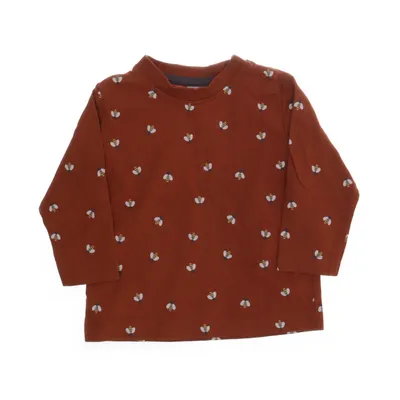 Långärmad t-shirt (Brun, Flerfärgad) från Alana Ekologisk bomull