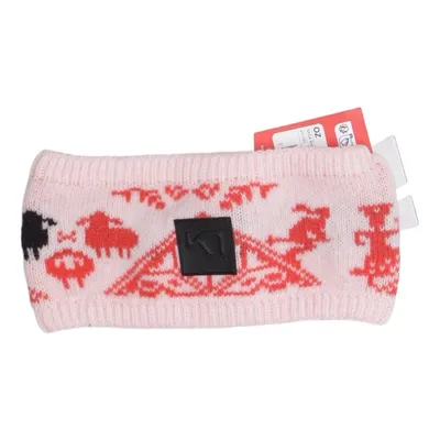 Pandebånd (Pink, Rød, Sort) fra Kari Traa Polyamid, Uld