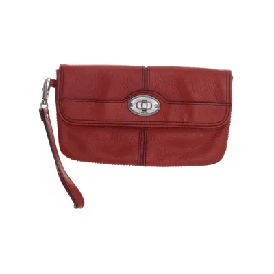 Clutch (Rood) van Fossil Leer