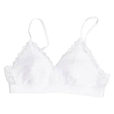 Bralette (Hvid) fra Ouno Elastan, Polyamid