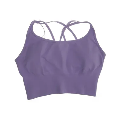 Sport-BH (Lila) från Teveo Elastan, Polyamid, Polyester