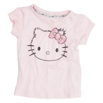 T-shirt (Pink) from Hello Kitty Elastane, Polyester, Viscose