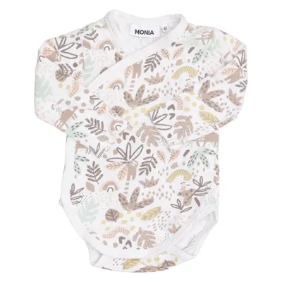 Body (White, Multicolored) from Monia Cotton, Elastane