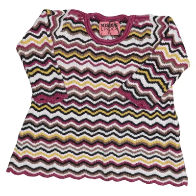 Klänning (Lila, Flerfärgad) från Missoni Lindex Bomull