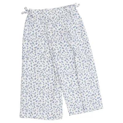 Palazzo broek (Wit, Blauw) van Zara