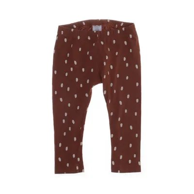 Leggings (Brown, White) from Lindex Baby Cotton, Elastane