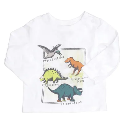 T-shirt à manches longues (Blanc, Multicolore) de Dopo Dopo Baby Coton