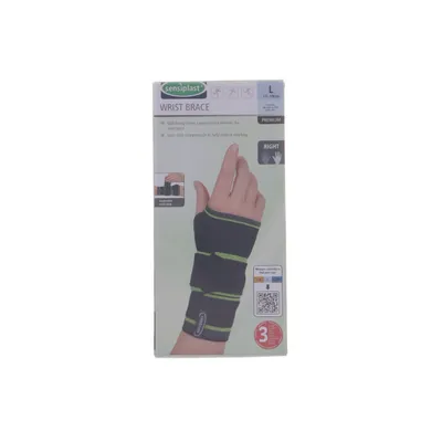 Wrist support (Black) from Sensiplast