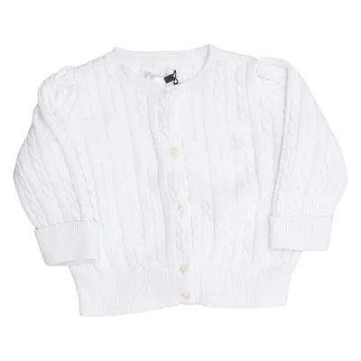 Cardigan (Blanc) de Ralph Lauren Coton