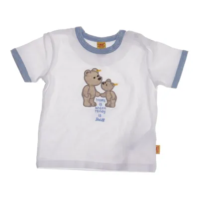 T-shirt (Hvid) fra Steiff Bomuld, Elastan