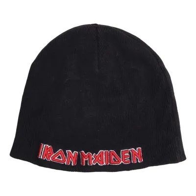 Beaniehue (Sort, Rød) fra Iron Maiden Bomuld