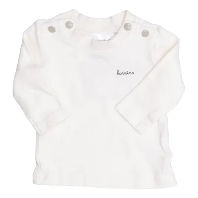 Lange mouwen shirt (Wit) van Bornino Katoen