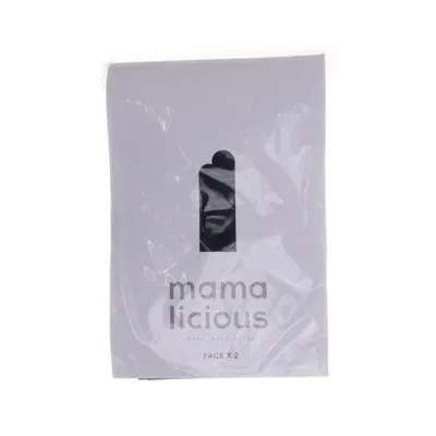 Zwangerschapsmaillot (Zwart) van Mamalicious Elastaan, Polyamide