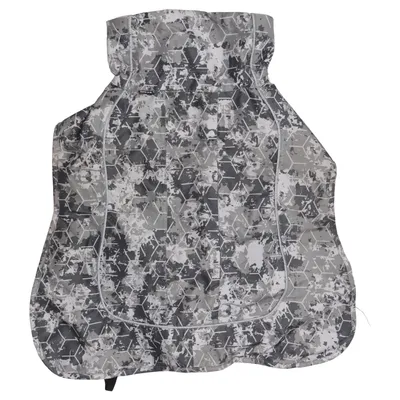 Dog coat (Gray, Black, White) from Rukka Polyester