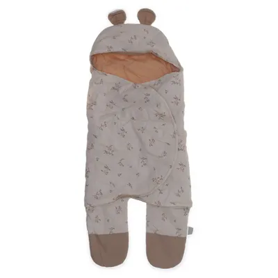 Swaddle sack (Beige, Multicolored) from Camcam Organic cotton