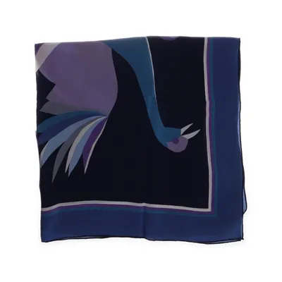 Scarf (Blå, Flerfärgad) från TiuoPauri Silke