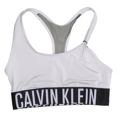 Sports bra (Gray, Black) from Calvin Klein Elastane, Polyamide