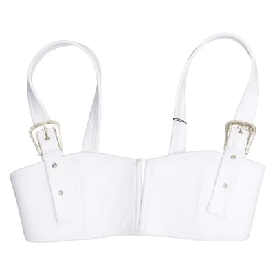 Bustier (White) Elastane, Polyamide