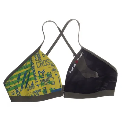 Bikiniöverdel (Gul, Grön, Svart) från Reebok Crossfit Elastan, Polyester