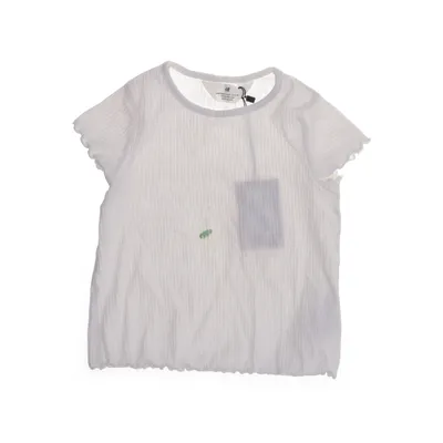 Top (Hvid) fra H&M Elastan, Bomuld