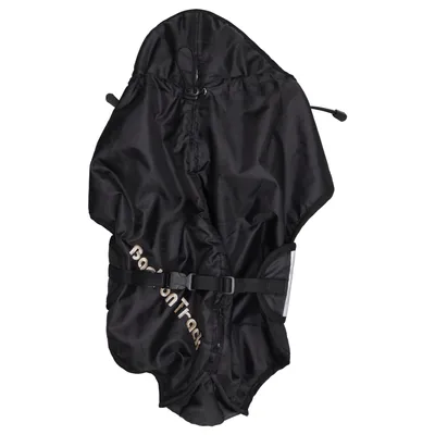 Manteau pour chien (Noir) de Back on Track Polyester