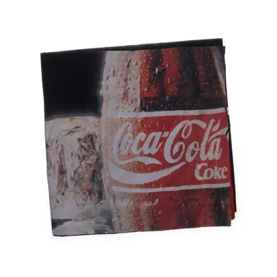 Cushion cover (Black, Red, Multicolored) from Coca Cola Cotton