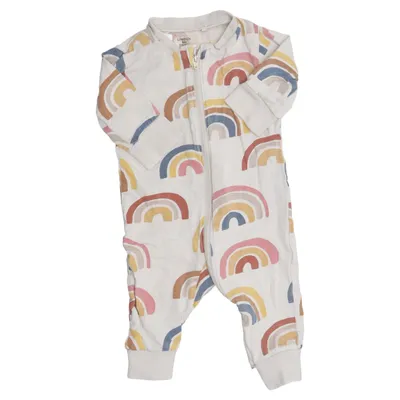 Barboteuse (Beige, Multicolore) de Lindex Baby Coton