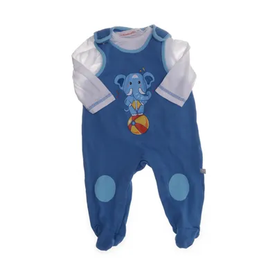 Set (Blå, Vit, Flerfärgad) från Liegelind Bomull, Elastan