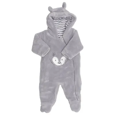 Rompers (Gray) from Smily Cotton, Polyester
