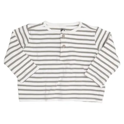 T-shirt manches longues (Blanc, Gris) de Baby C&A