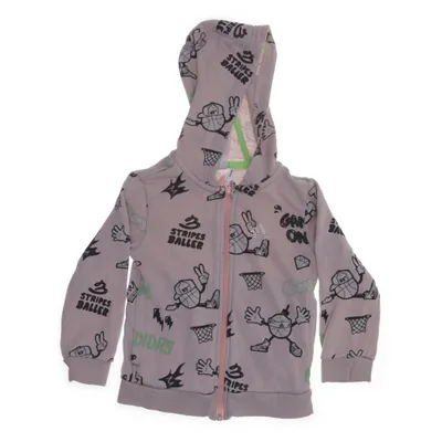 Kapuzenpullover (Pink) von Adidas Baumwolle, Recyceltes Polyester