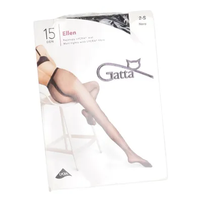 Nylon panty (Zwart) van Gatta Elastaan, Polyamide