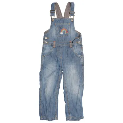 Hängselbyxor (Blå) från Mothercare Bomull