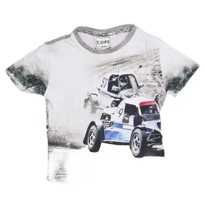 T-shirt (Grijs, Meerkleurig) van Cope Katoen