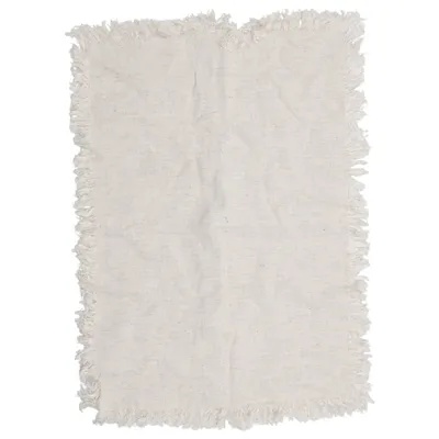 Sierkussensloop (Beige) van H&M Home Katoen, Linnen, Viscose