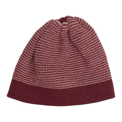 Beanie-Mütze (Rot, Pink) von Disana Bio-Baumwolle