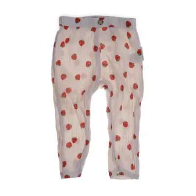 Pyjamasbyxor (Vit, Röd) från Minories Ekologisk bomull